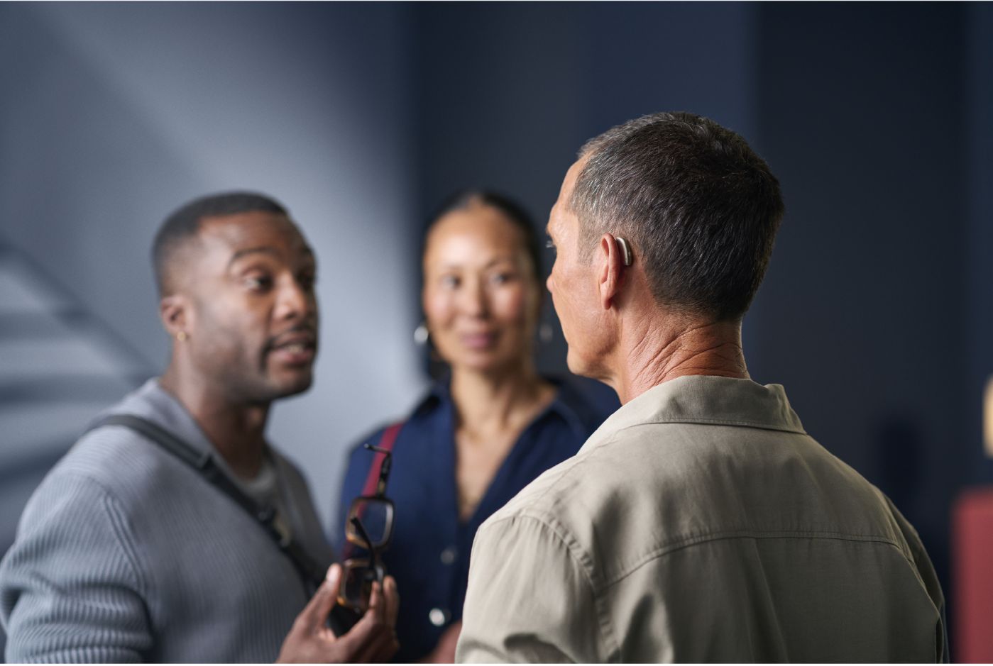 Doctores conversando