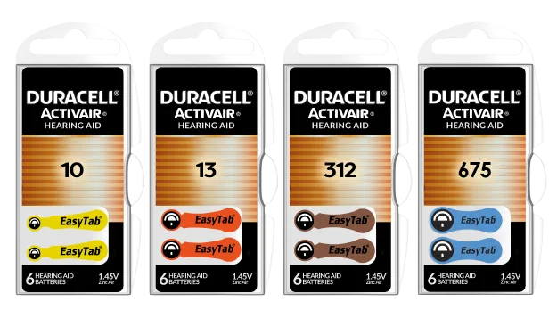 Pilas auditivas Varta